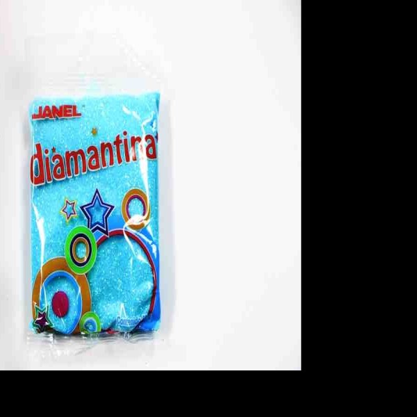 DIAMANTINA FINA BOL. 50G. 22 AZUL CIELOAZUL IRISADO E.20